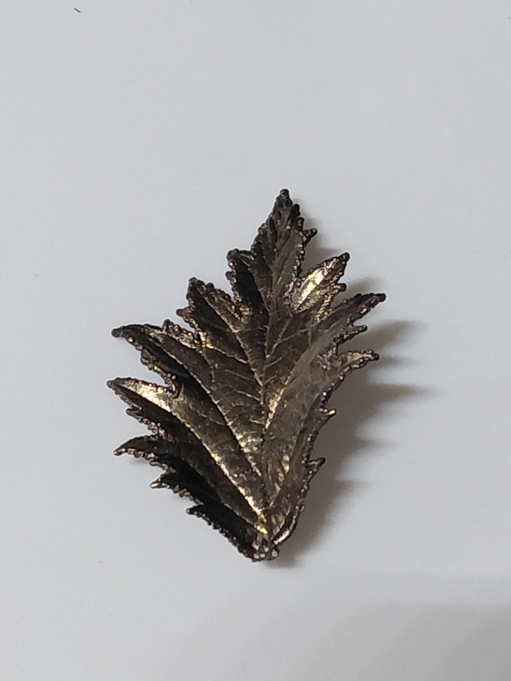 Flora Danica Denmark Sterling Silver Brooch Eggert Vintage.
